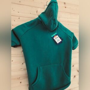Top Paw Dog Hoodie Green Size Large Soft Cozy Pet Sweatshirt Apparel